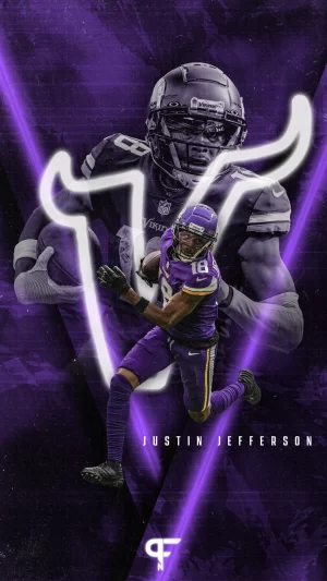 Justin Jefferson Wallpaper