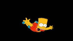 Desktop Bart Simpson Wallpaper 