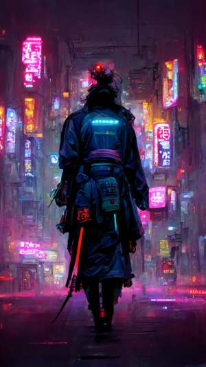 HD Cyberpunk Wallpaper