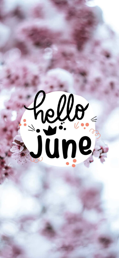 Hello June Wallpaper | WhatsPaper