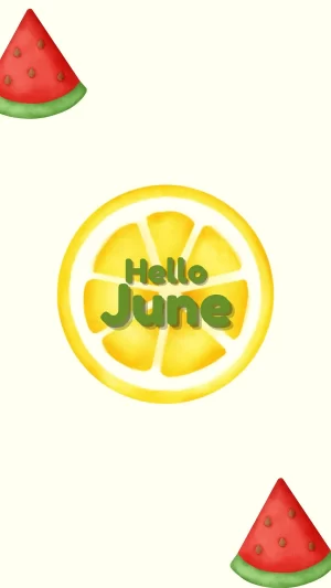 Hello June Wallpaper