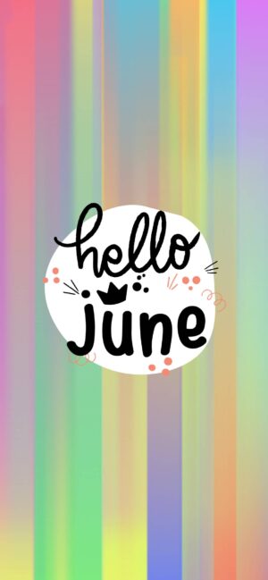 Hello June Background 