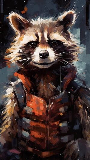 4K Rocket Raccoon Wallpaper 