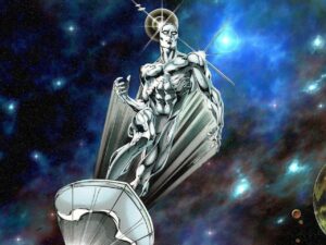 Desktop Silver Surfer Wallpaper 