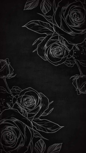 HD Black Rose Wallpaper