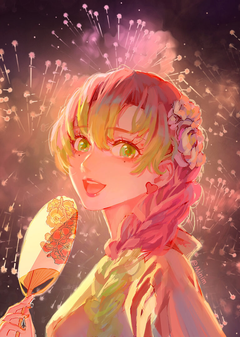 HD Mitsuri Kanroji Wallpaper | WhatsPaper