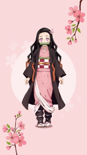 4K Nezuko Kamado Wallpaper 