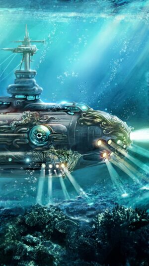 4K Submarine Wallpaper