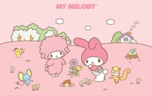 Desktop My Melody Wallpaper 