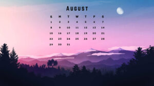 August Wallpaper Desktop