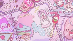Desktop My Melody Wallpaper