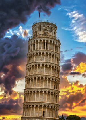 4K Pisa Tower Wallpaper
