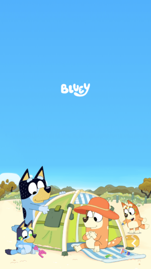 HD Bluey Wallpaper