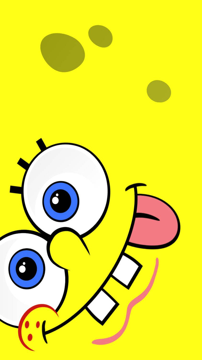 i don't care  Spongebob wallpaper, Spongebob iphone wallpaper, Iphone  wallpaper yellow