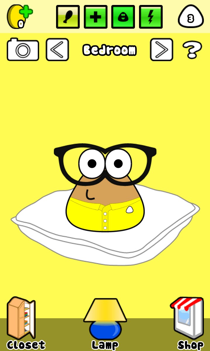 Jogo pou - Pou ta novo papel de parede