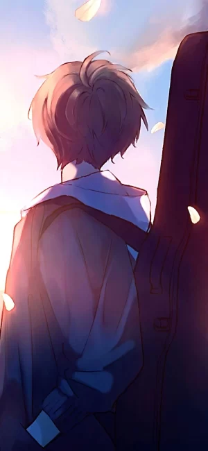 Anime Boy Background