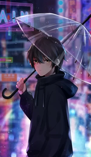 Anime Boy Background