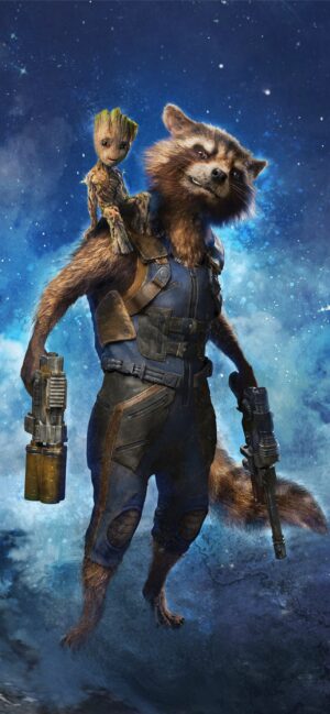 Rocket Raccoon Background 