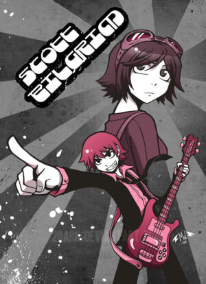 4K Scott Pilgrim Anime Wallpaper 
