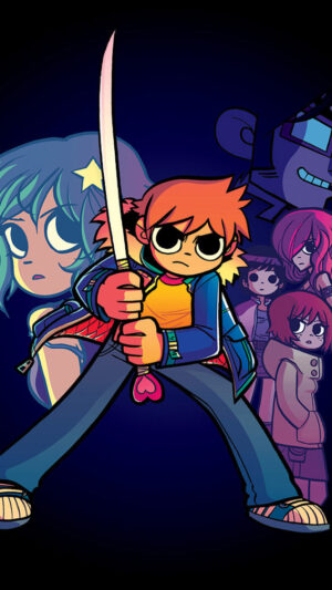 HD Scott Pilgrim Anime Wallpaper