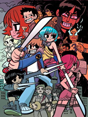Scott Pilgrim Anime Background