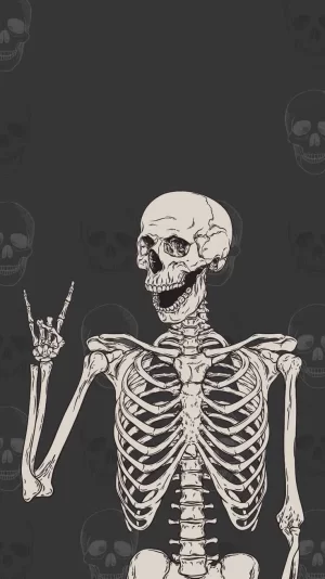 Skeleton Background 