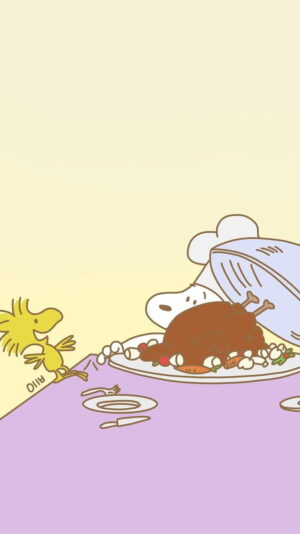 Snoopy Thanksgiving Wallpaper 