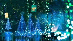 Desktop Christmas Lights Wallpaper