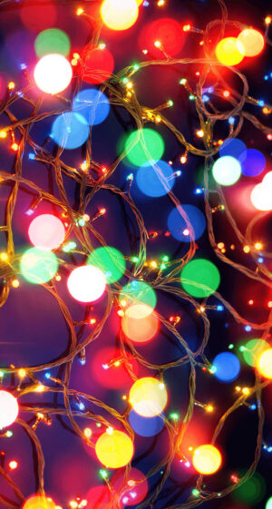 4K Christmas Lights Wallpaper 