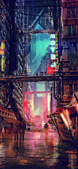 4K Cyberpunk Wallpaper 