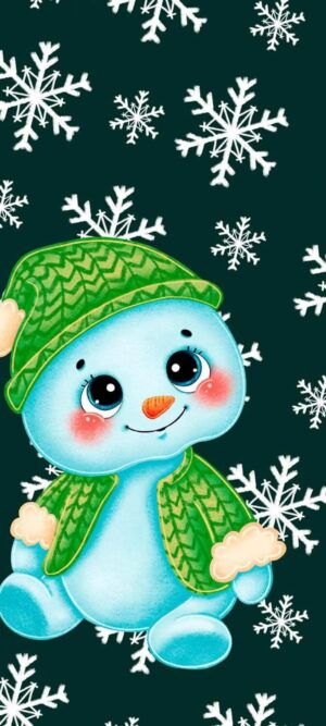 Snowman Wallpaper 