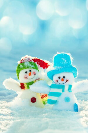 Snowman Background