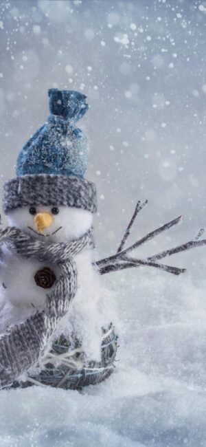 Snowman Background 