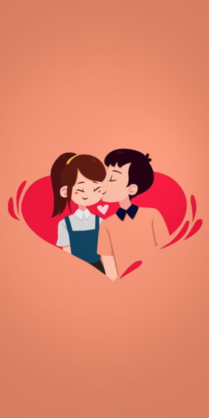 Kissing Wallpaper