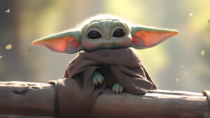 Desktop Baby Yoda Wallpaper