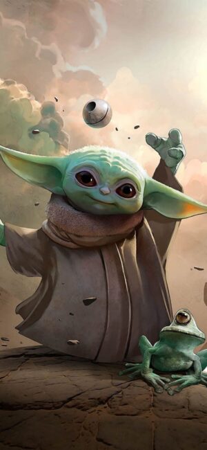 4K Baby Yoda Wallpaper 