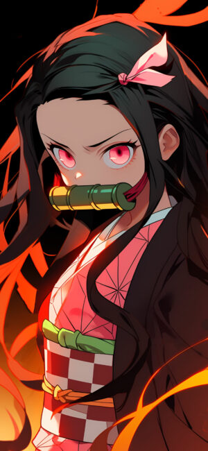 Nezuko Kamado Background