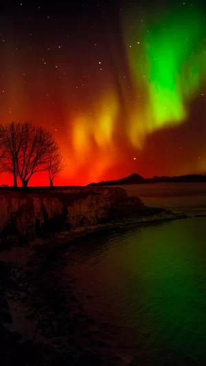 Northern Lights Background