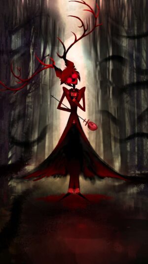 Alastor Hazbin Hotel Wallpaper 