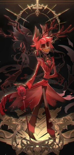 Alastor Hazbin Hotel Wallpaper 