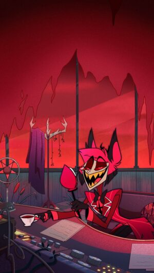 Alastor Hazbin Hotel Background 