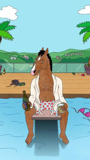 4K BoJack Horseman Wallpaper