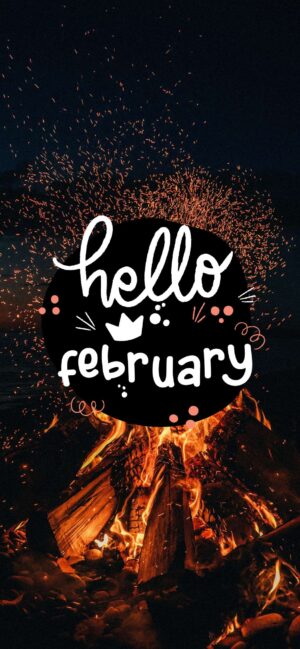 HD Hello February Wallpaper 