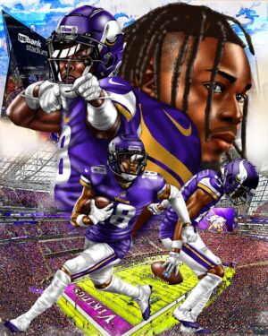 HD Justin Jefferson Wallpaper