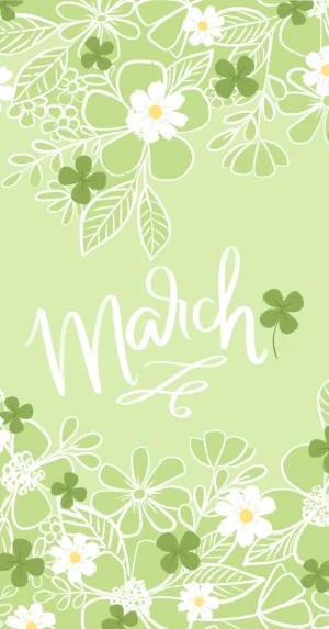 March Background