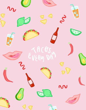 Taco Tuesday Background 
