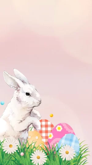 4K Easter Bunny Wallpaper