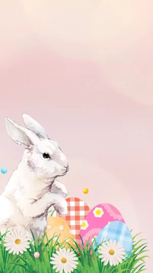 4K Easter Bunny Wallpaper 