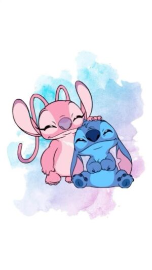 Stitch And Angel Wallpaper 