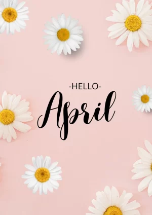 April Background